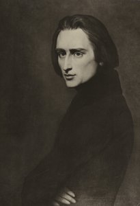 Franz Liszt, Hongaarse componist door Ary Scheffer