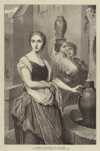 Margaret bij de Fontein door Ary Scheffer