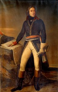 Portret van generaal Lazare Louis Hoche