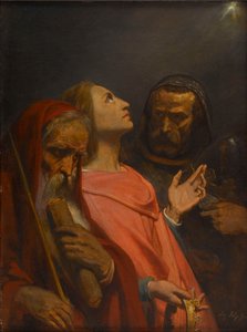 De Aanbidding der Wijzen, 1841-1844 door Ary Scheffer