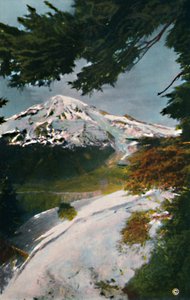 Mount Tacoma vanaf Eagle Peak, Washington, c1916