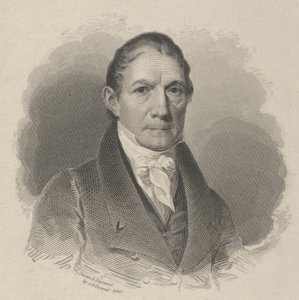 Eerwaarde Willam Paulding, burgemeester van de stad New York door Asher Brown Durand