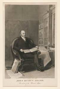 John Quincy Adams, President van de Verenigde Staten door Asher Brown Durand