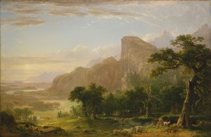 Landschapscène uit Thanatopsis