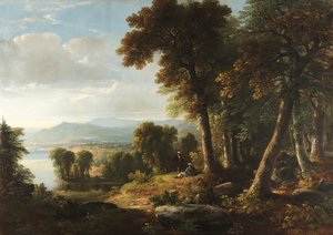 Landschap door Asher Brown Durand