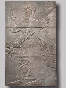 Groetende beschermgeest, 883-859 v.Chr.