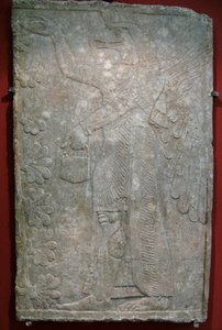 Reliëf uit het paleis van Ashurnasirpal II in Kalhu, Nimrud, 9e eeuw v.Chr.