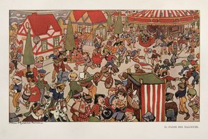 Het Land van Speelgoed, illustratie uit Pinokkio