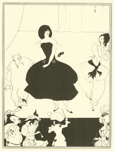 Komedieballet van marionetten (lithografie)