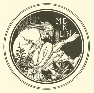 Merlijn door Aubrey (after) Beardsley