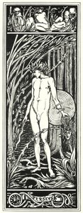 Perseus 1920 (gravure) door Aubrey (after) Beardsley