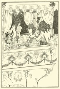 De Barge door Aubrey (after) Beardsley
