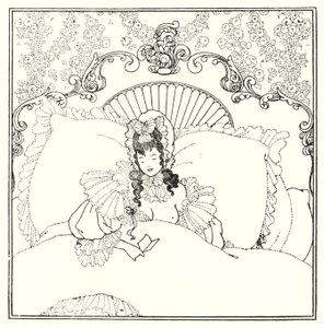 De Liefdesbrief door Aubrey (after) Beardsley