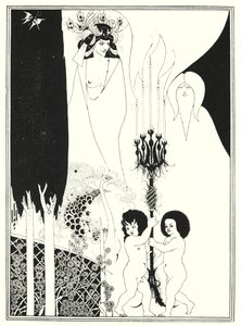 De Ogen van Herodes (gravure) door Aubrey (after) Beardsley
