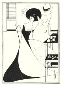 De Toilette van Salome (gravure)