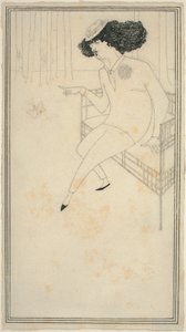 Karikatuur van J.M. Whistler