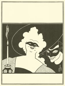 Omslagontwerp, The Yellow Book door Aubrey Beardsley