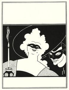 Omslagontwerp voor "The Yellow Book," Volume I door Aubrey Beardsley