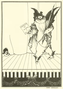 Ontwerp voor het prospectus van The Savoy door Aubrey Beardsley
