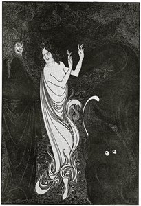 Vierde tableau van Das Rheingold, illustratie uit 