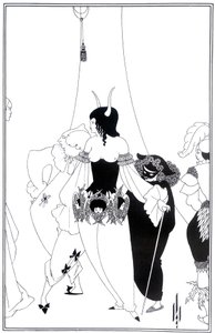 Illustratie voor The Masque of the Red Death door Edgar Allan Poe, 1895
