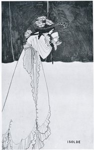 Isolde Drinkt het Gif door Aubrey Beardsley