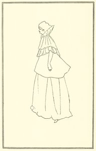 Madame Rejane door Aubrey Beardsley