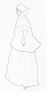 Madame Rejane, illustratie uit 
