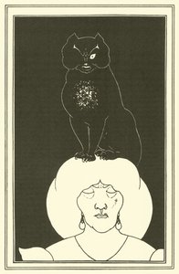 De zwarte kat door Aubrey Beardsley