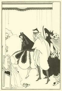 De dood van Pierrot door Aubrey Beardsley