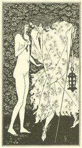 De mysterieuze rozentuin door Aubrey Beardsley