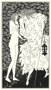 De mysterieuze rozentuin door Aubrey Beardsley