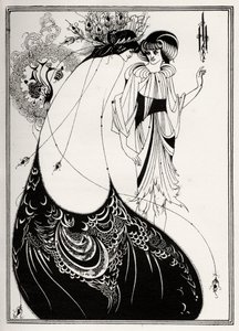 De Pauwenrok door Aubrey Beardsley