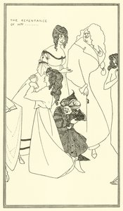 De berouw van... door Aubrey Beardsley