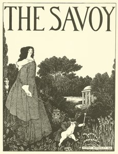 The Savoy door Aubrey Beardsley