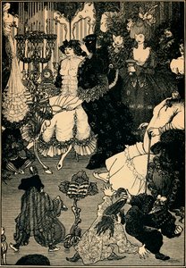 De Toilette van Helen, 1890s, 1935 door Aubrey Beardsley