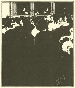 De Wagnerieten door Aubrey Beardsley