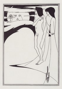 De Vrouw in de Maan, 1893 door Aubrey Beardsley