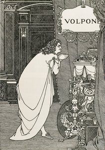 Titelpagina van Volpone of de vos (1609) geschreven door Ben Johnson