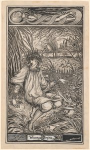 Verdorde lente door Aubrey Beardsley