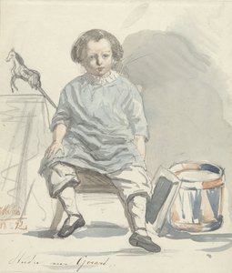 Studie naar Gerard door August Allebe
