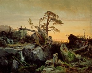 Stervend oerwoud door August Cappelen