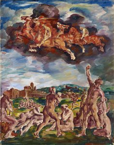 De vier ruiters van de Apocalyps door August Deusser