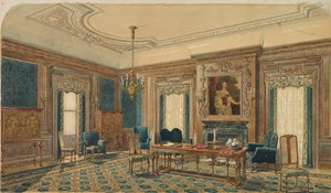 Schets van Interieurontwerp
