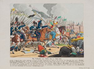 De slag bij Aytos op 25 juli 1829