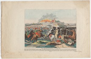 De slag bij Eckau op 19 juli 1812