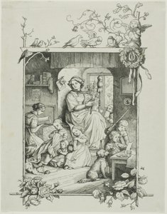 De Huisvrouw door August Gaber