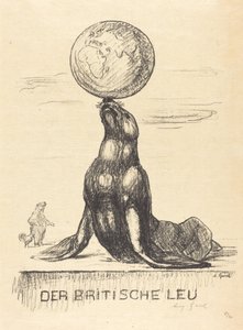 De Britse Leeuw door August Gaul