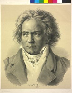 Ludwig van Beethoven door August Karl Friedrich von (after) Kloeber