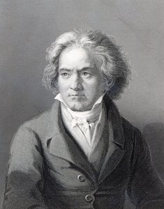 Ludwig van Beethoven, gegraveerd door William Holl de Jongere (gravure)